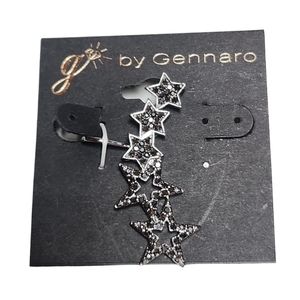 G by Gennaro Clip On Star Ear Cuff Statement Jewelry Earrings